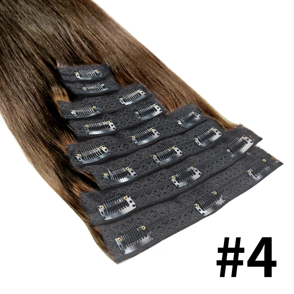 Seamless Clip in Hair Extensions