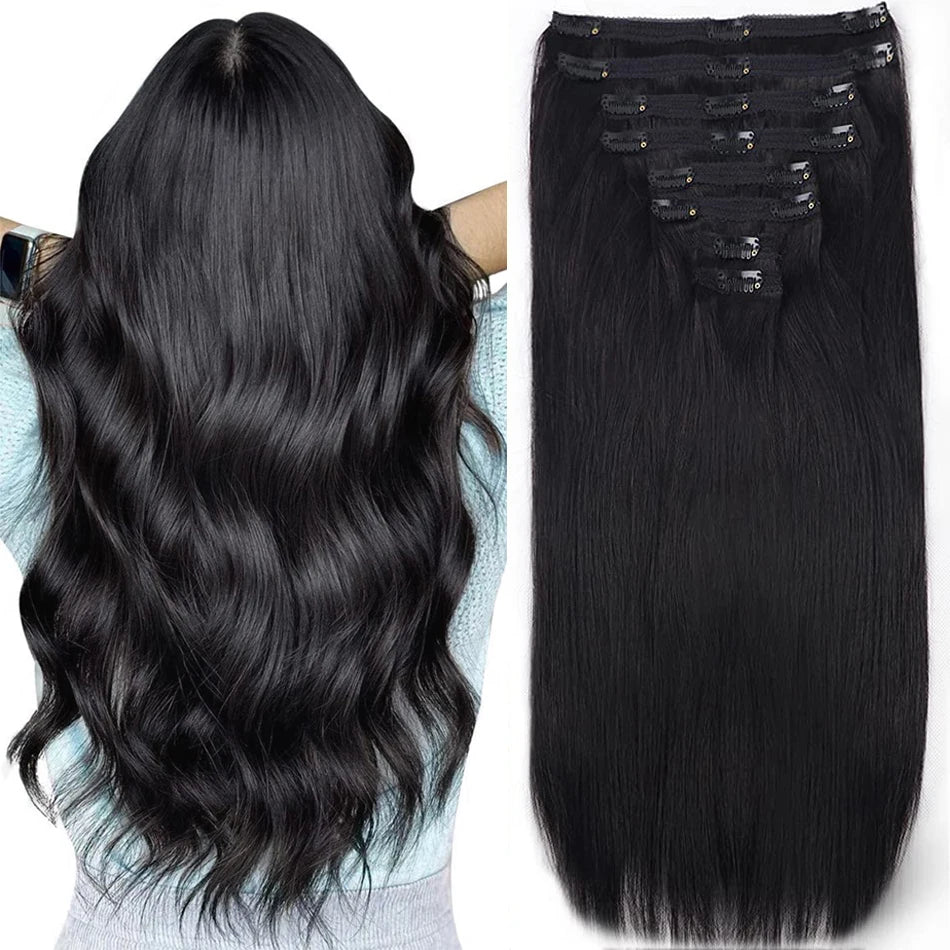 Seamless Clip in Hair Extensions