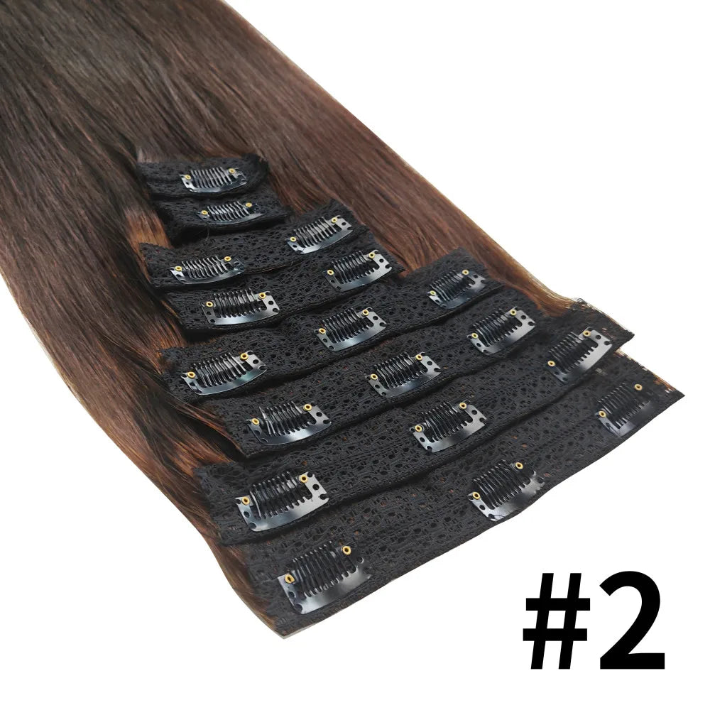 Seamless Clip in Hair Extensions