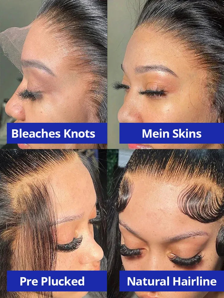 Straight Human Hair Wigs