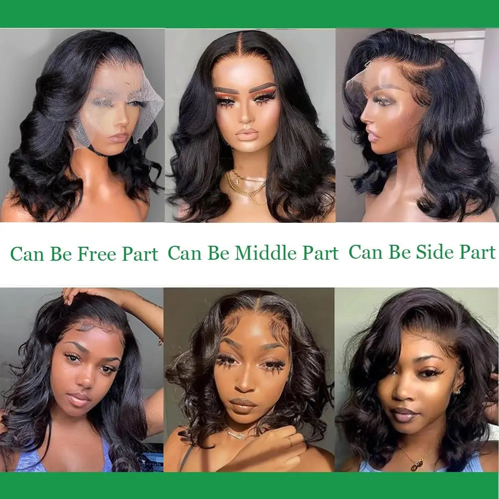 HD Lace Frontal Wig Short Bob WigS