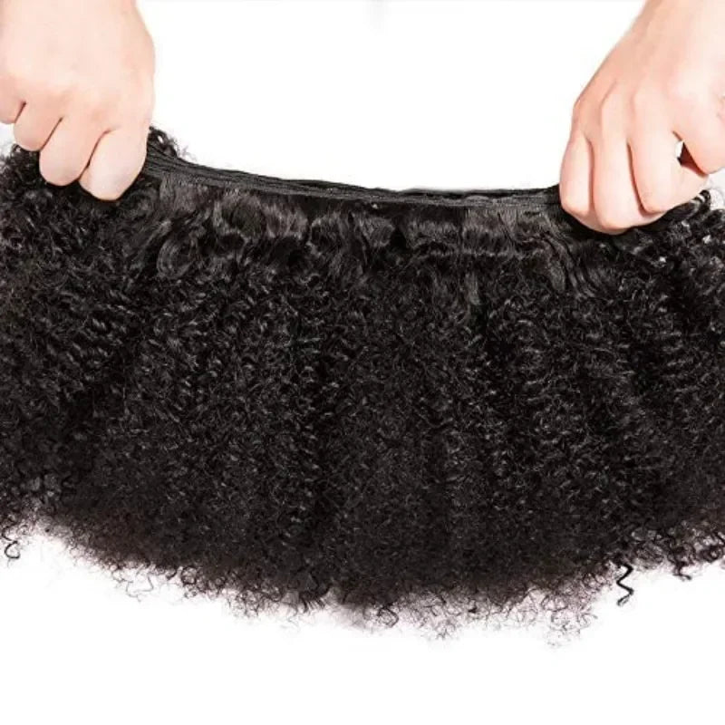 Afro Kinky Curly Human Hair Bundles