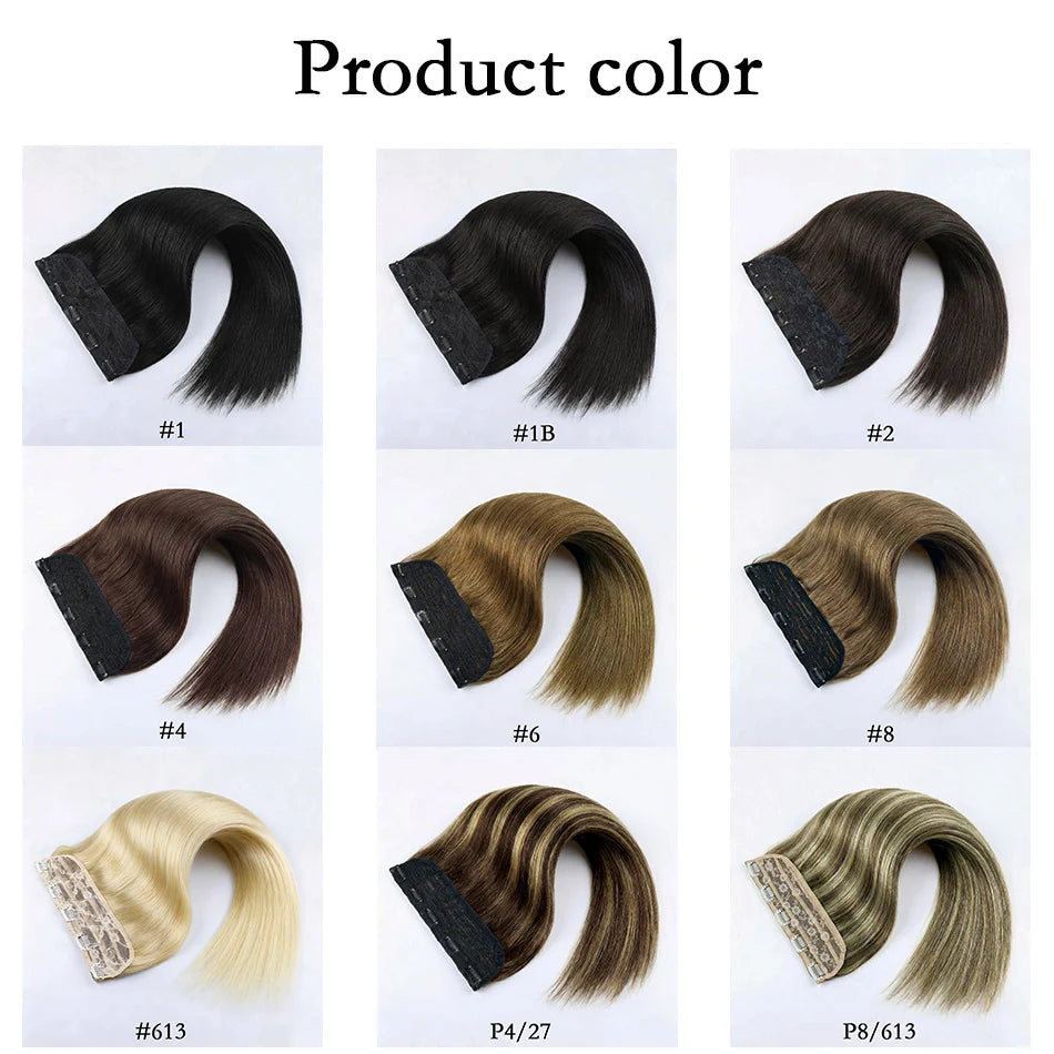Clips In One Piece Hair Extension