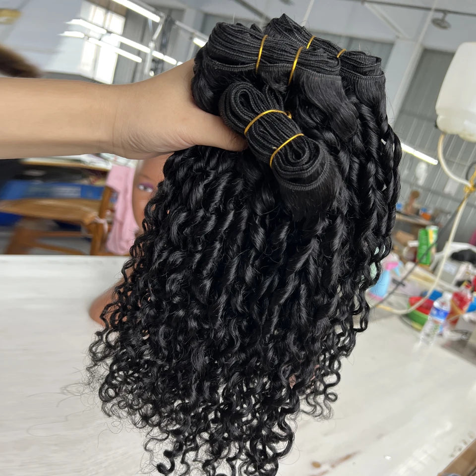 Burmese Curly Hair Bundles