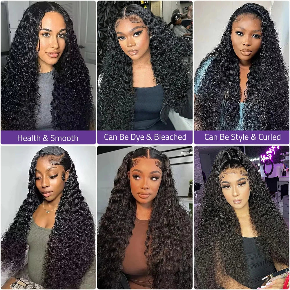 Deep Wave Hd Lace Frontal Wig