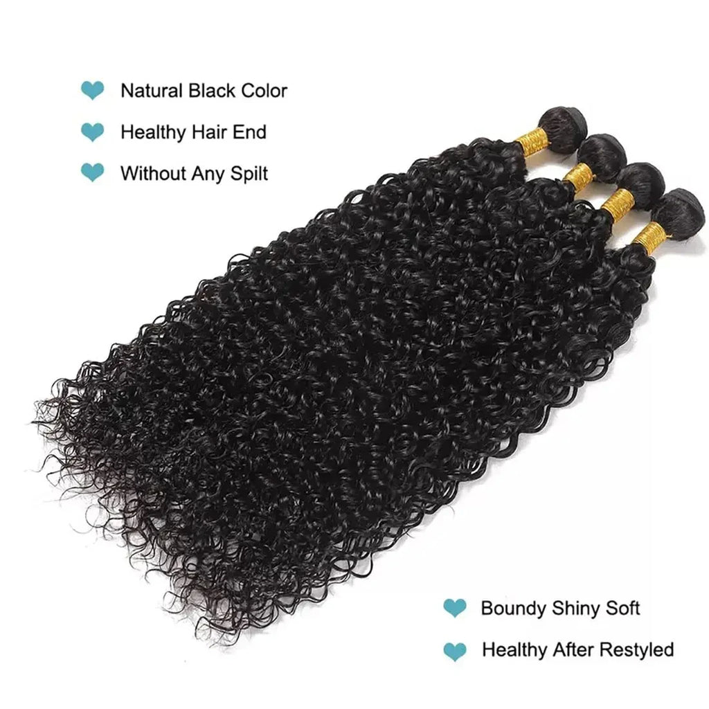 kinky Curly Human Hair Bundles
