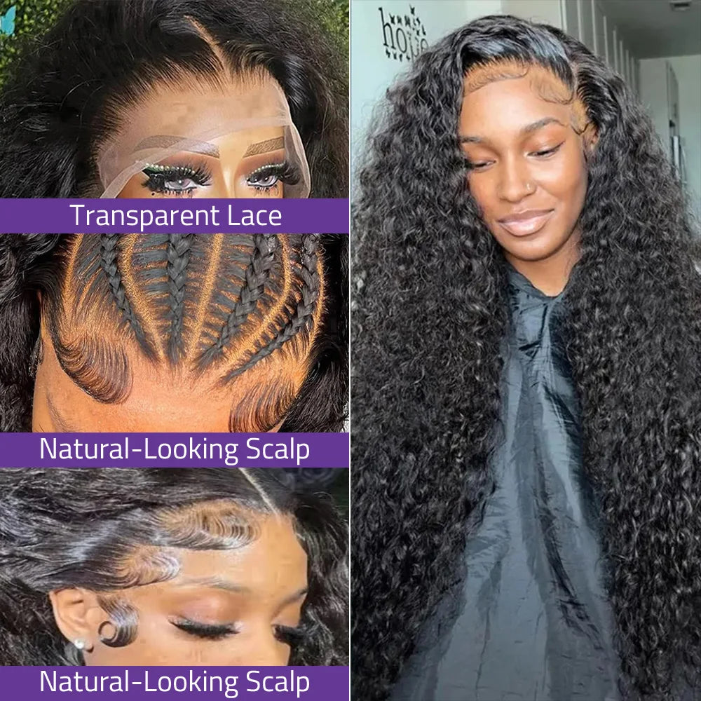 Deep Wave Hd Lace Frontal Wig