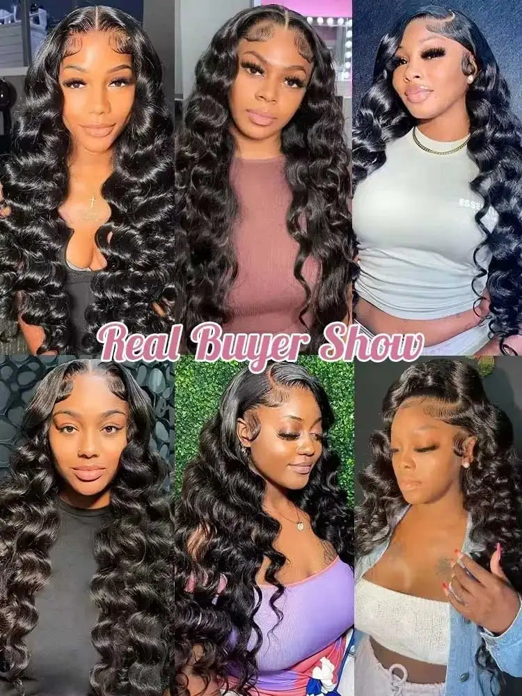 Loose Deep Wave Lace Front Human Hair Wigs