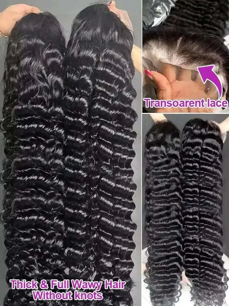 Loose Deep Wave Lace Front Human Hair Wigs