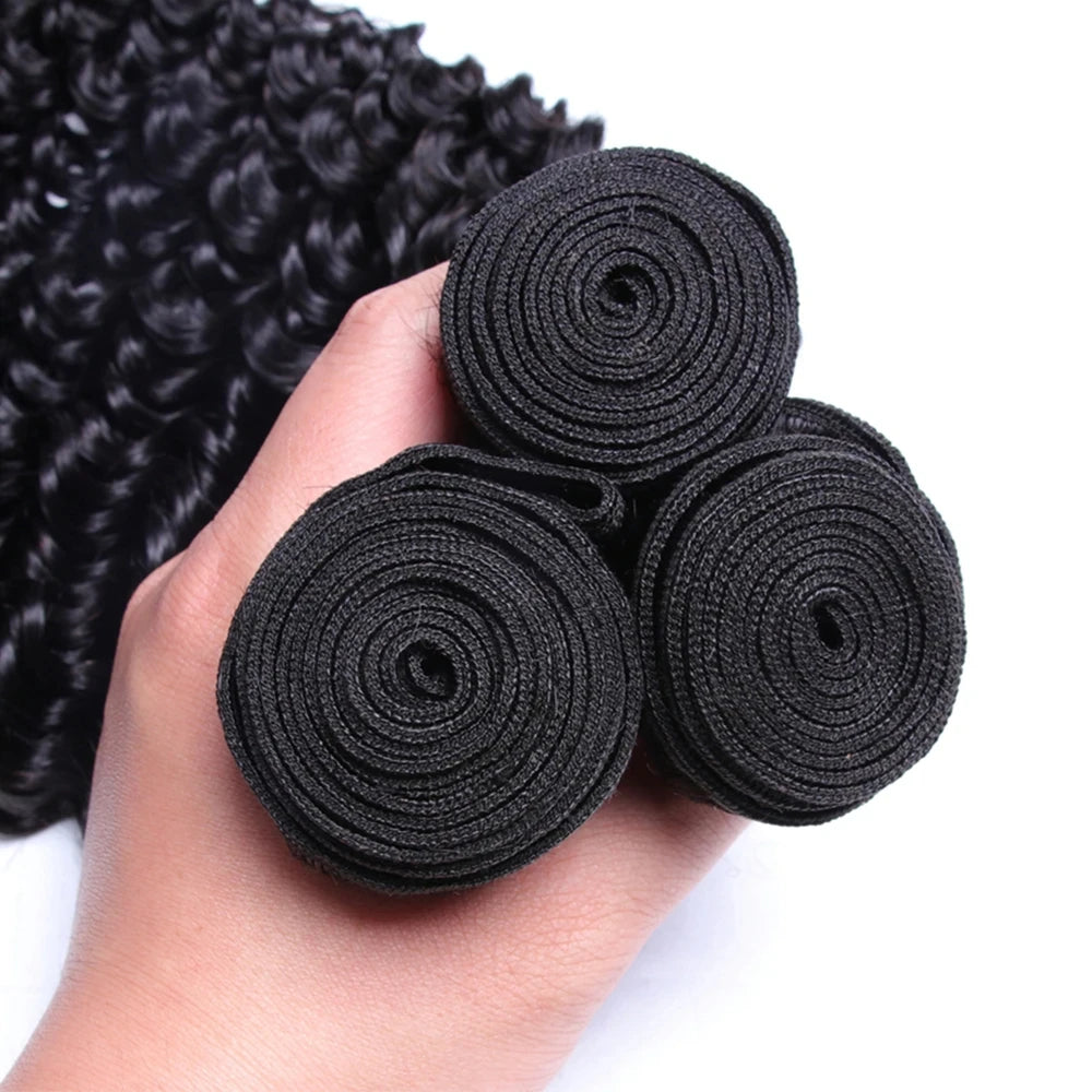 kinky Curly Human Hair Bundles