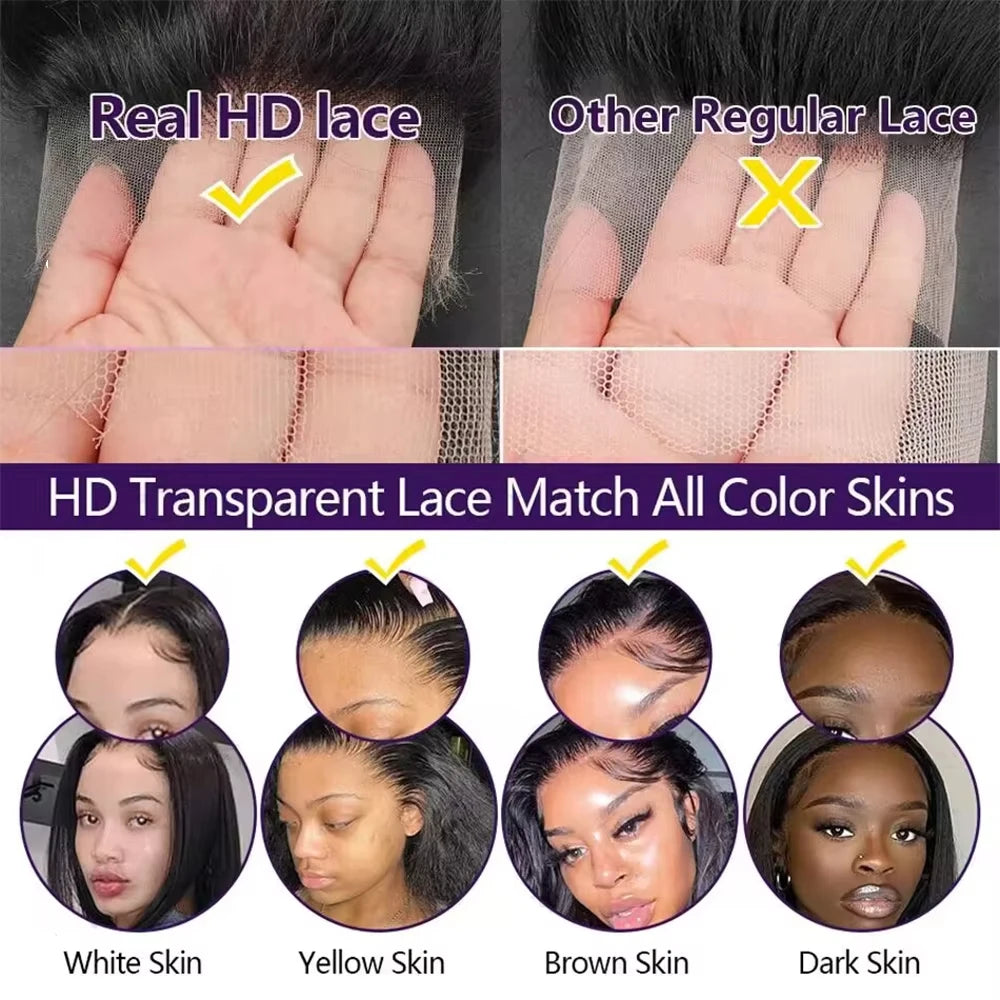 Deep Wave Hd Lace Frontal Wig
