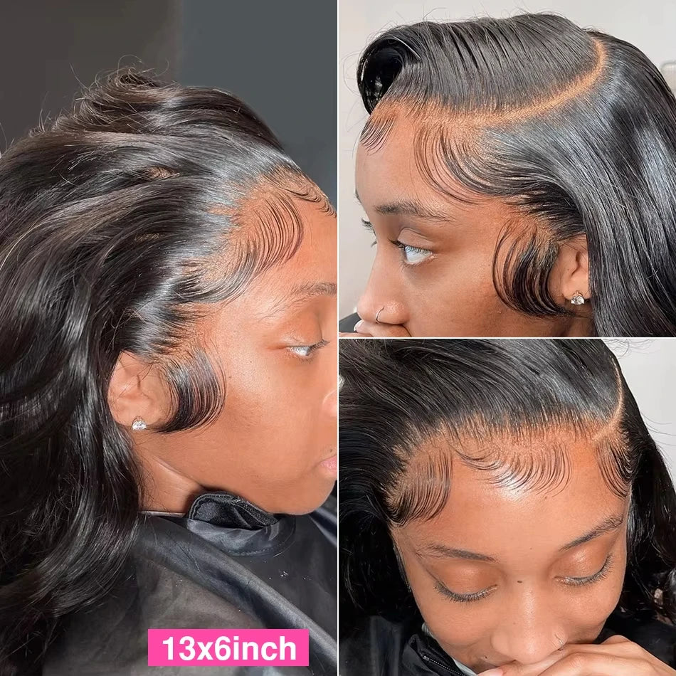 Body Wave Human Hair Lace Frontal Wig