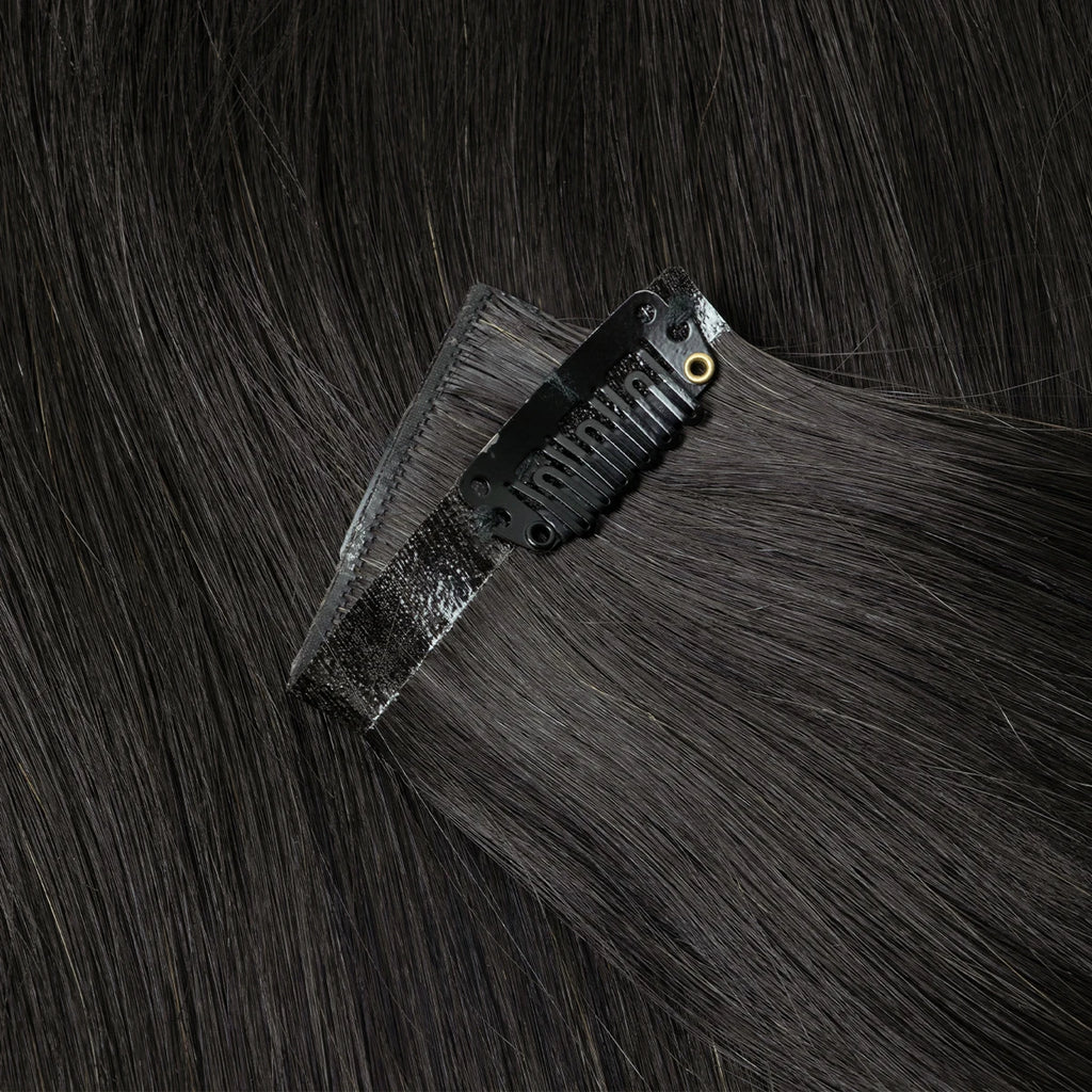 Invisible PU Weft Clip In Extension