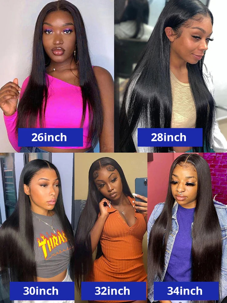 Straight Human Hair Wigs