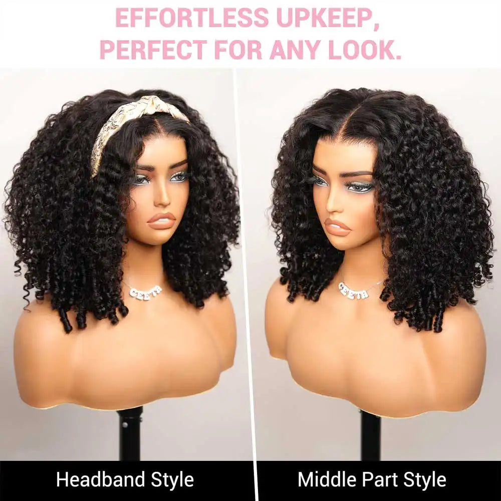 Burmese Curly HD Human Hair Wig