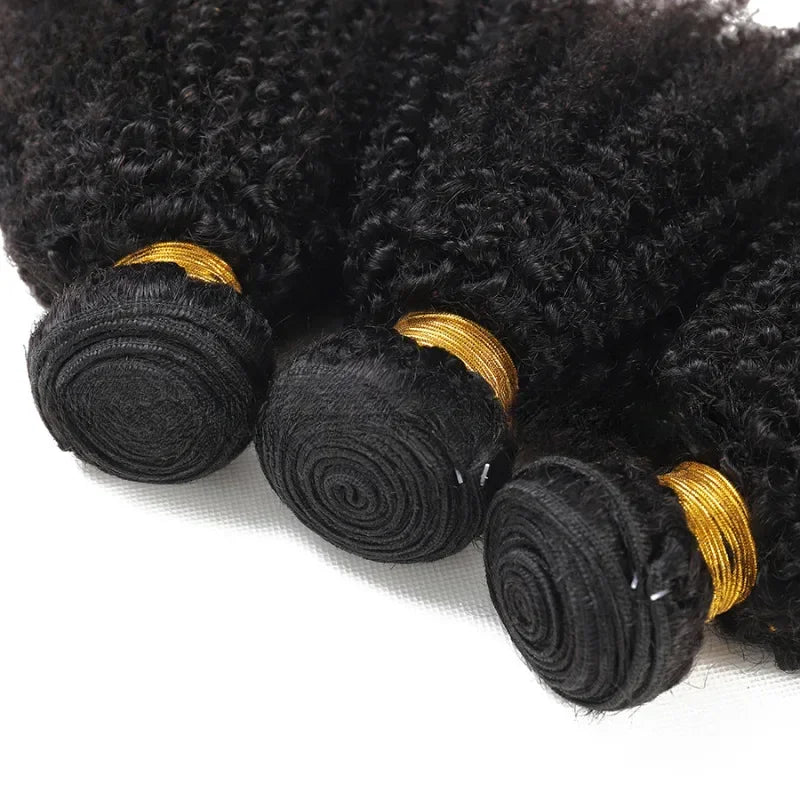 Afro Kinky Curly Human Hair Bundles
