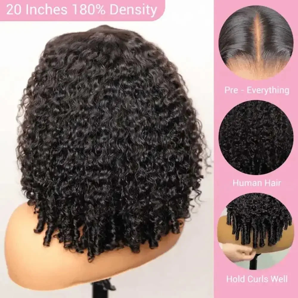 Burmese Curly HD Human Hair Wig