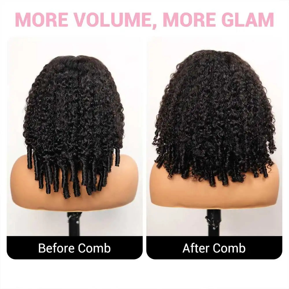 Burmese Curly HD Human Hair Wig