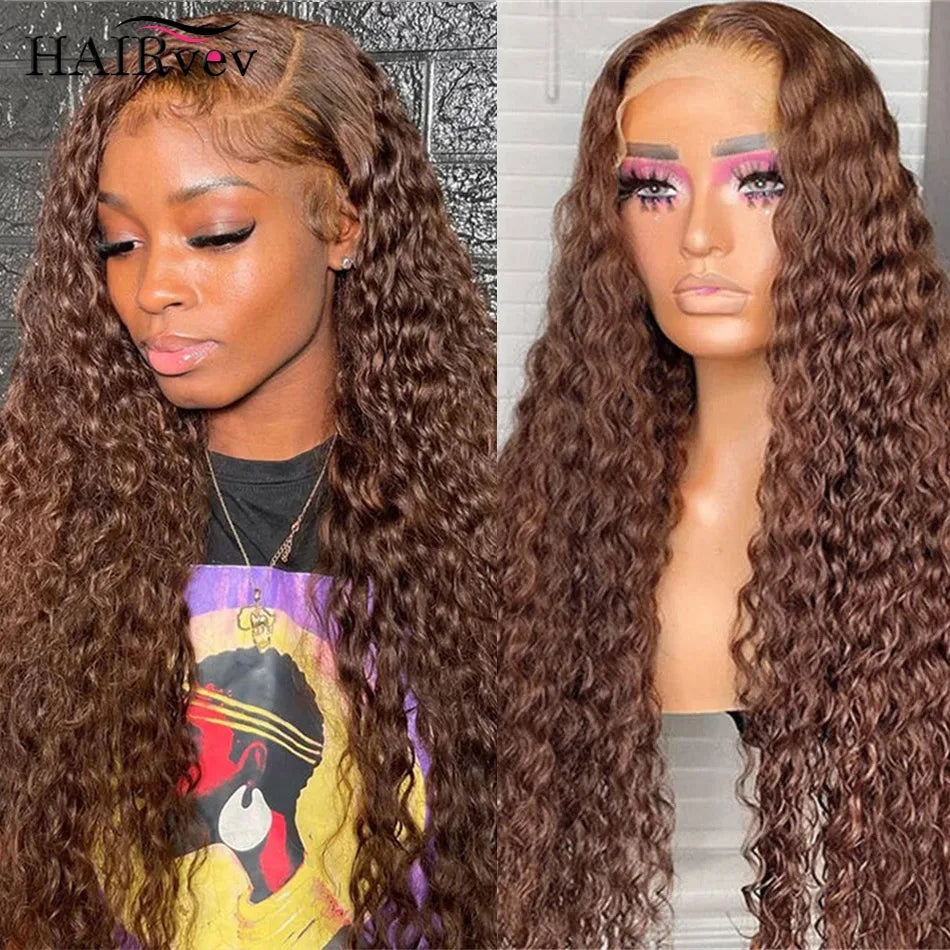 Chocolate Brown HD Lace Frontal Wig